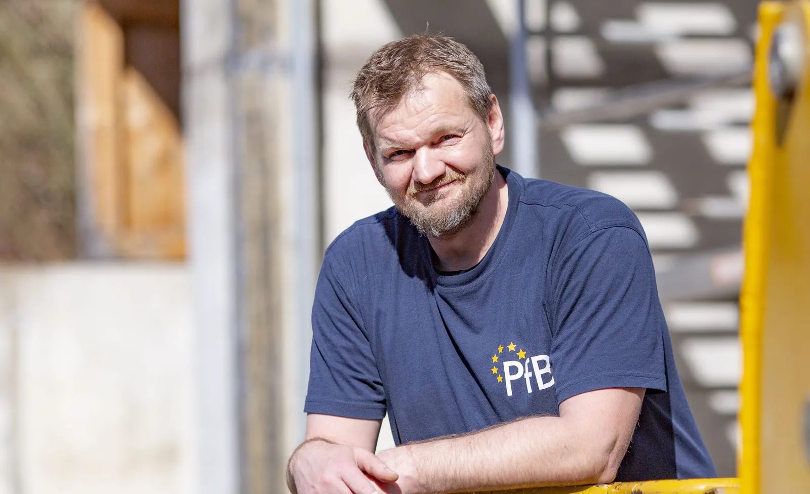 Matthias Stahl aus dem PfB-Team