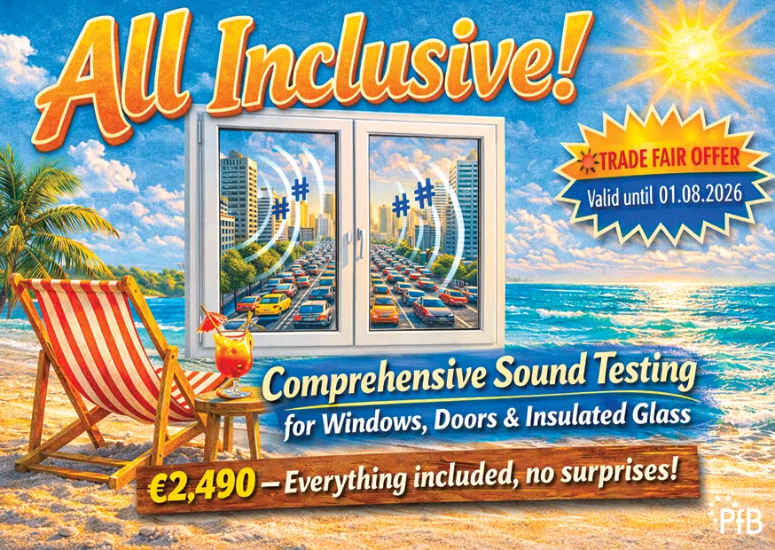 pfb-angebot-schallpruefung-postkarte Angebot: All-Inclusive-Schallprüfung für Fenster, Türen und Isolierglas
