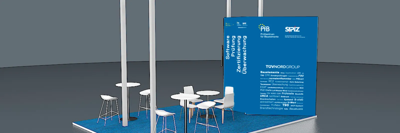 Messestand des PfB auf der Fensterbau Frontale