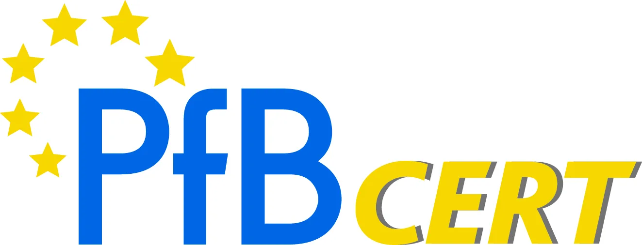 pfbcert-logo Logo der Zertifizierungsstelle PfBcert